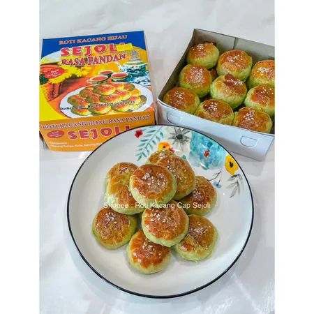 Roti Pandan kacang hijau Cap Sejoli